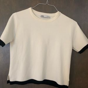 Zara White T-Shirt